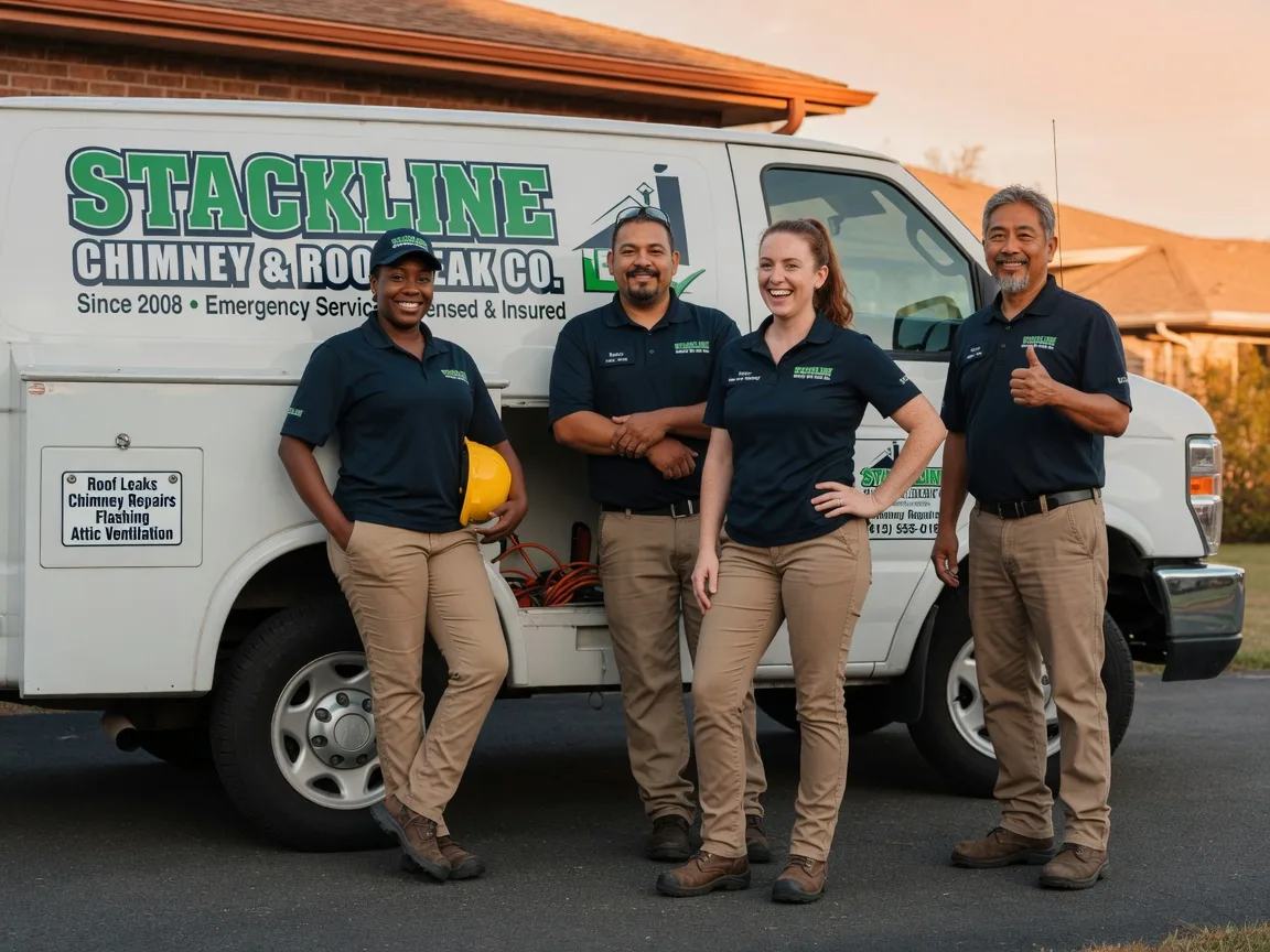 Chimney flashing repair company in Rosebush, MI